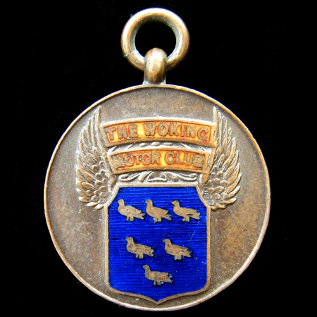 Woking Motor Club Medallion