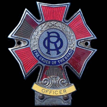 Order of the Road Car Badge