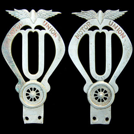Motor Union Car Badge