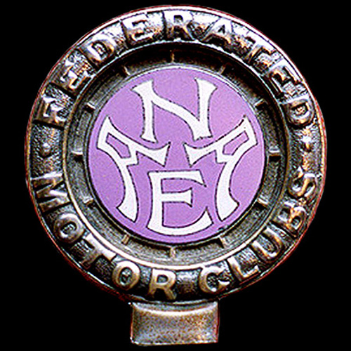 Federated Motor Clubs. North Eastern Automobile Association Car Badge