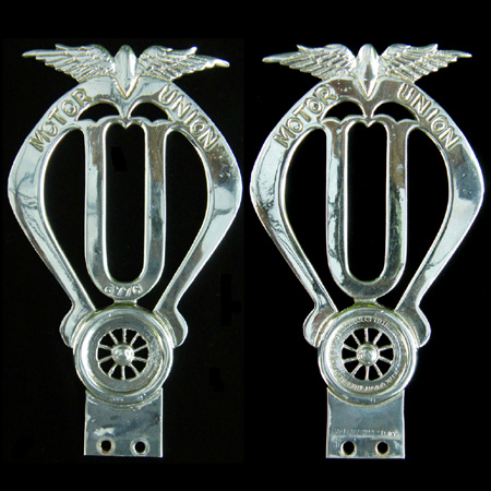 Motor Union Car Badge
