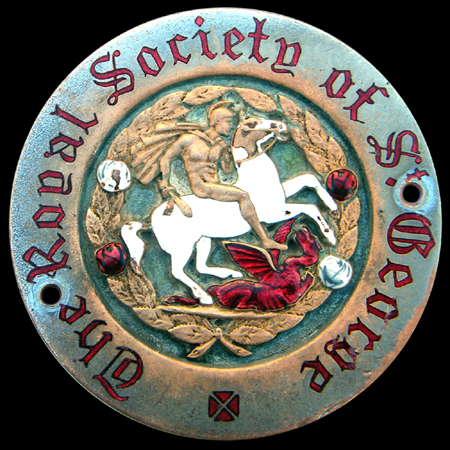  Royal Society of St George Car Badge
