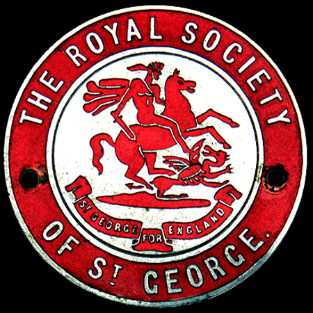  Royal Society of St George Car Badge