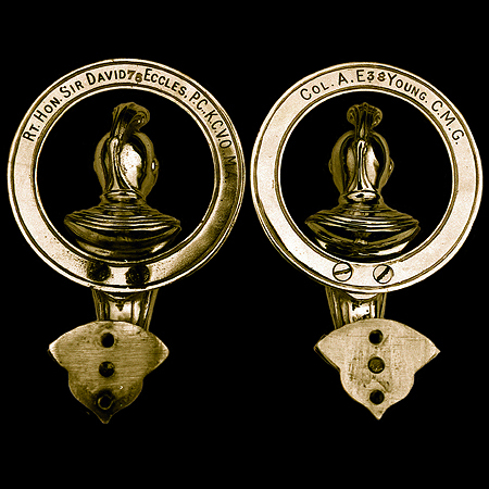  Order of the Knights of the Road Car Badges
