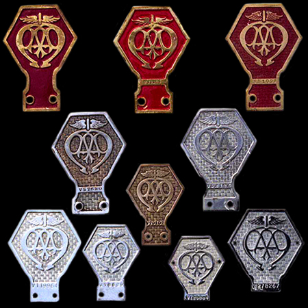 AA Industrial Vehicle Lorry & Van badges
