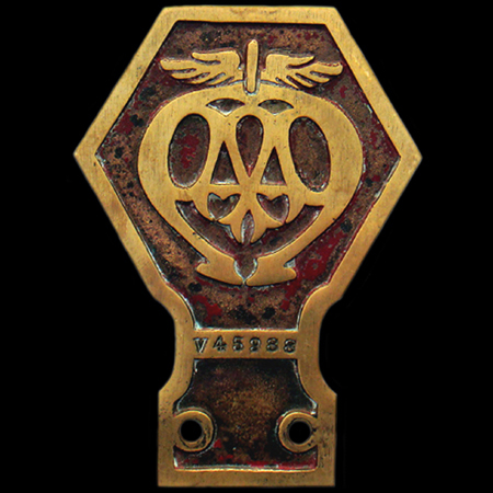 AA Industrial Vehicle Badge Type 2 Lorry badge