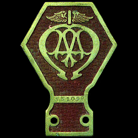 AA Industrial Vehicle Badge Type 3 Lorry badge