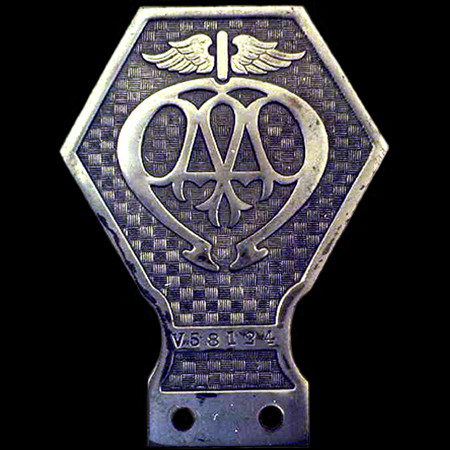 AA Industrial Vehicle Badge Type 5 Lorry badge