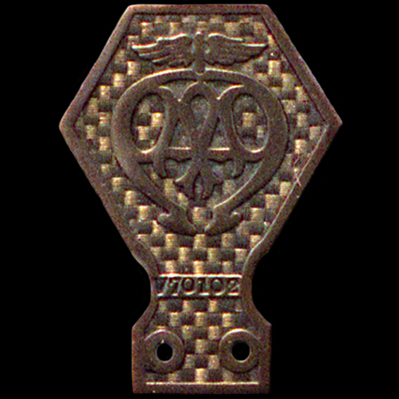 AA Industrial Vehicle Badge Type 6 Lorry badge