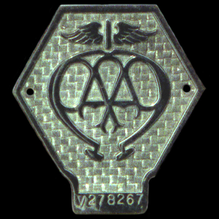 AA Industrial Vehicle Badge Type 8 Lorry & van badge