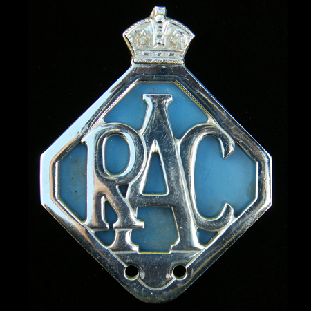 RAC Associate Badges 1946-53 Type 2  Car badge