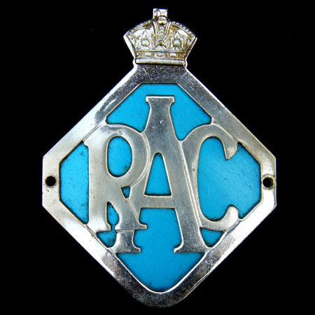 Associate Badges 1946-53 Type 3 Car badge