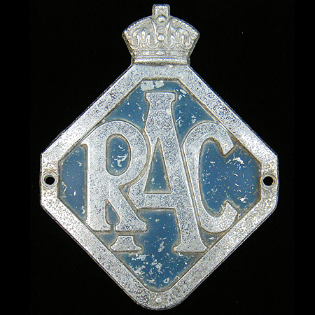 RAC Associate Badges 1946-53 Type 5 Car badge