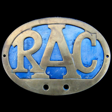 Royal Automobile Club Private Goods Vehicle Section Type 2 