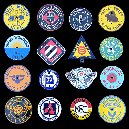 Display # 1 of Vitreous Enamel Car Badges