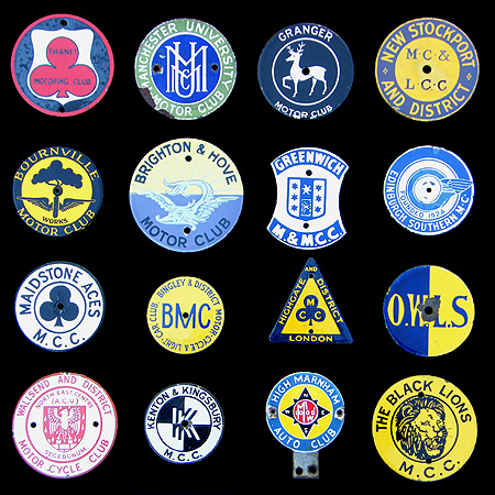Display # 2 of Vitreous Enamel Car Badges