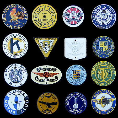 Display # 4 of Vitreous Enamel Car Badges