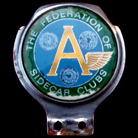Federation of Sidecar Clubs Car Badge
