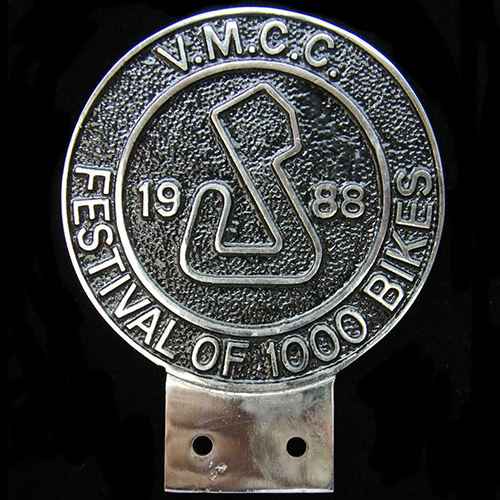 Festival of 1000 Bikes car Badge