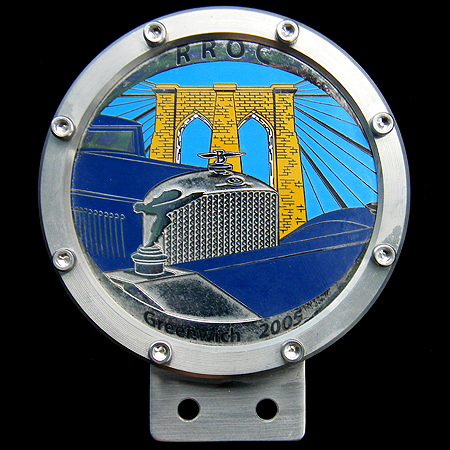 Rolls Royce Owners Club Greenwich 2005  Car Badge