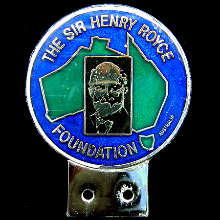 Sir Henry Royce Foundation Australia (The) Car Badge