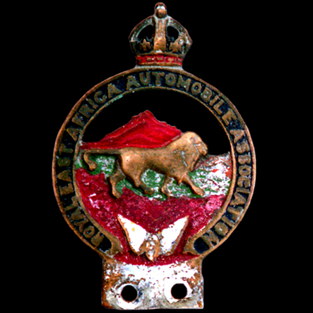 Royal East African Automobile Association Car Badge
