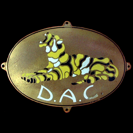 Daru Automobil Club Car Badge