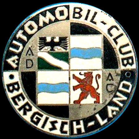 Automobil Cluib Bergisch - Land Car Badge