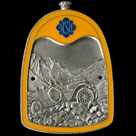 NSU Radiator Car Badge