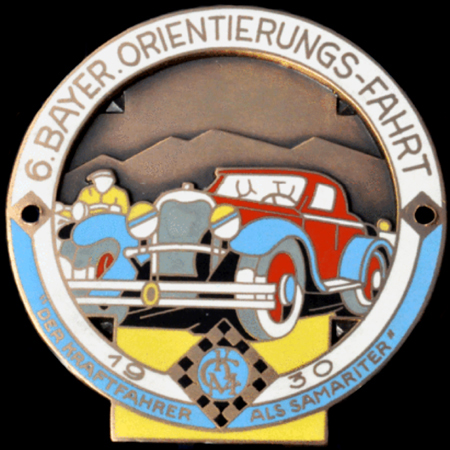 6 Bayer. Orientierungs - Fahrt 1930