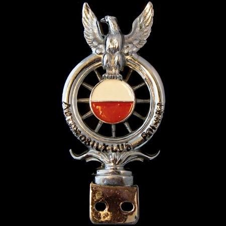 Automobilklub Polski Car Badge.