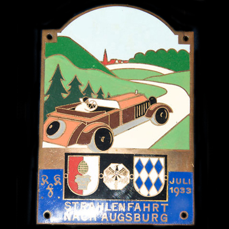 St. Rahlen Fahrt Nach Ausburg 1933