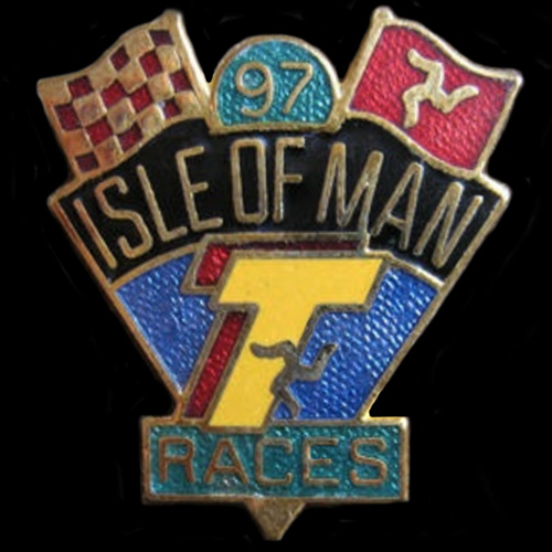 Isle of Man TT Lapel Badge