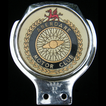 Aberdare Motor Club Car Badge