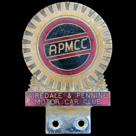 Airedale & Pennine Motor Car Club Car Badge 2