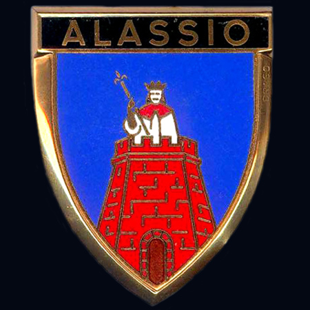 Alassio Car Badge (Drago)