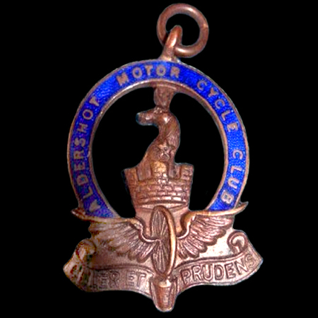 Aldershot Motor Cycle Club Lapel badge