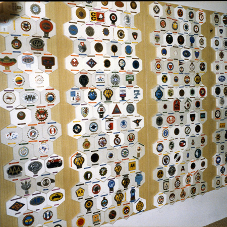 Alois Liska's Collection of Car Badges