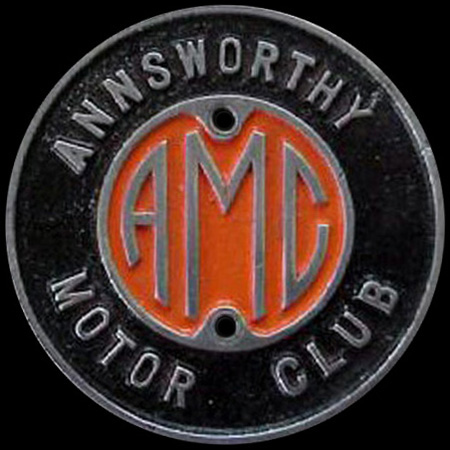 Annsworthy Motor Club Car Badge (Included Motor Cycles
