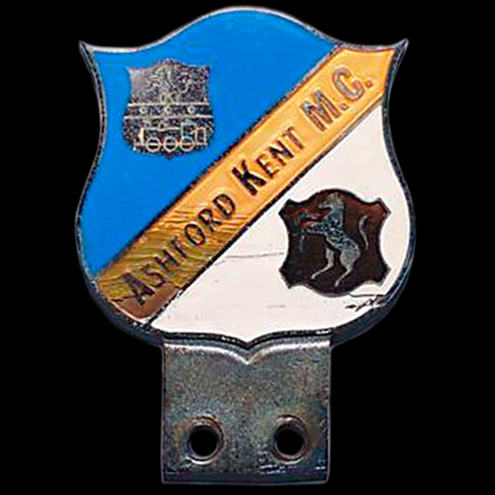 Ashford Kent Motor Club Car Badge 2