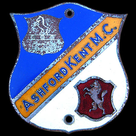 Ashford Kent Motor Club Car Badge 3