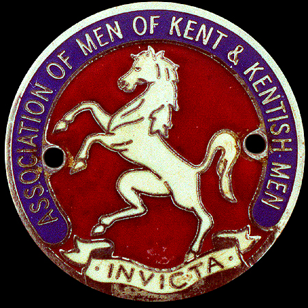 Association of Men of Kent & Kentish Men Car Badge 2