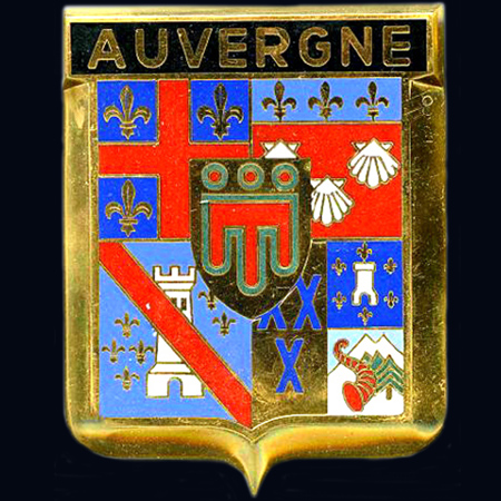 Auvergne Car Badge (Drago)