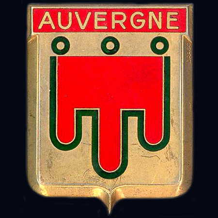 Auvergne Car Badge (Drago)