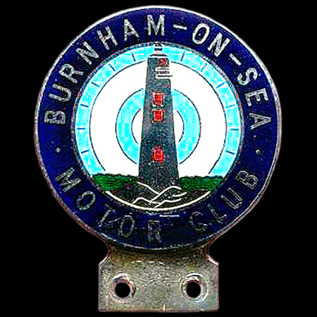 Burnham - on - Sea  Motor Club Car Badge 2
