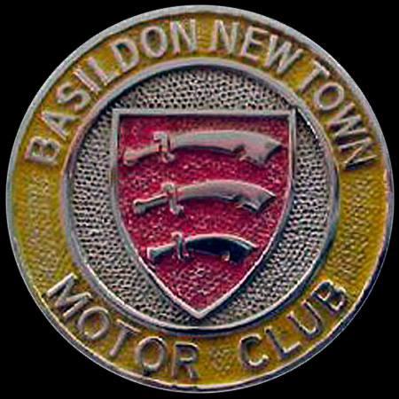Basildon New Town Motor Club Car Badge