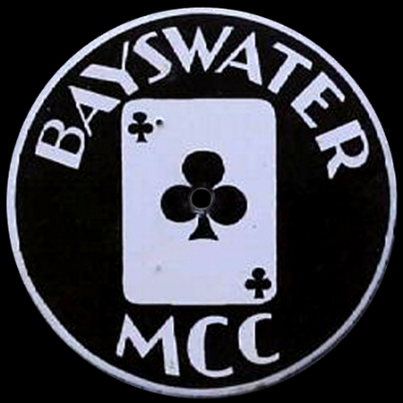 Bayswater Motor Cycle Club Car Badge