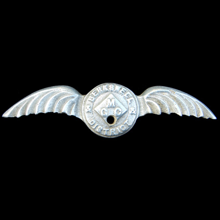 Berkswell & District Motor Cycle Club Car Badge