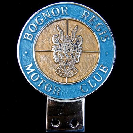 Bognor Regis Motor Club Car Badge 2