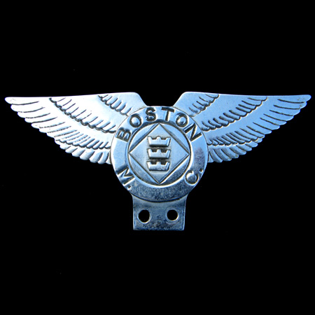 Boston Motor Club Car Badge